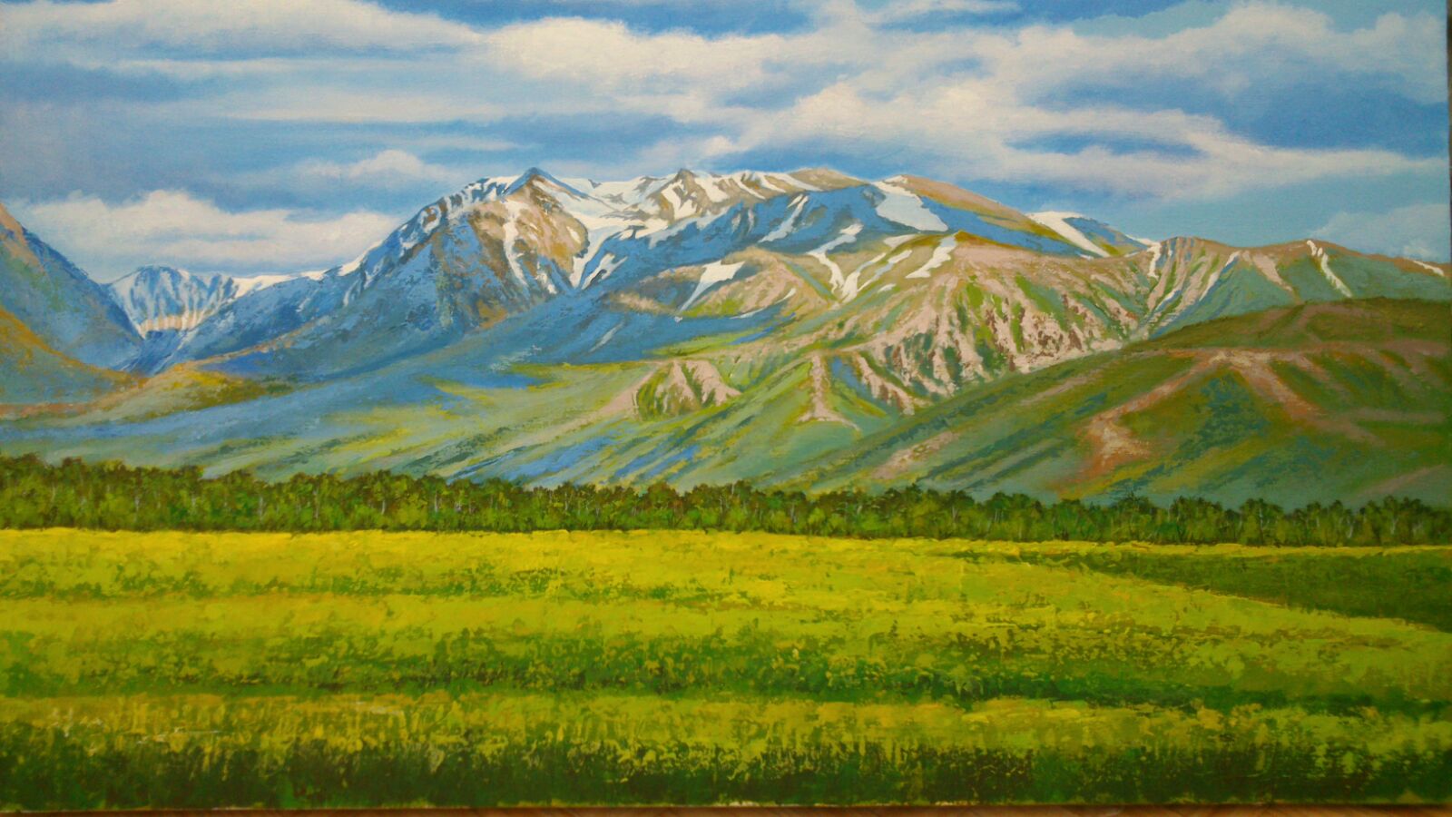 Акрил, холст